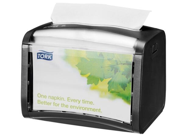 Serviettdispenser TORK N4 bord sort 